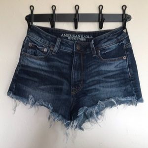 High rise shorts
